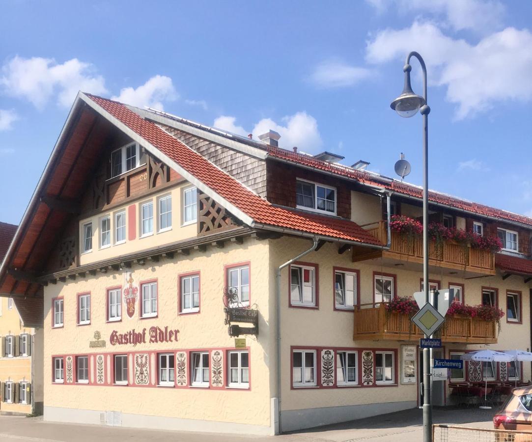 Gasthof Adler Hotel Unterthingau Exterior foto